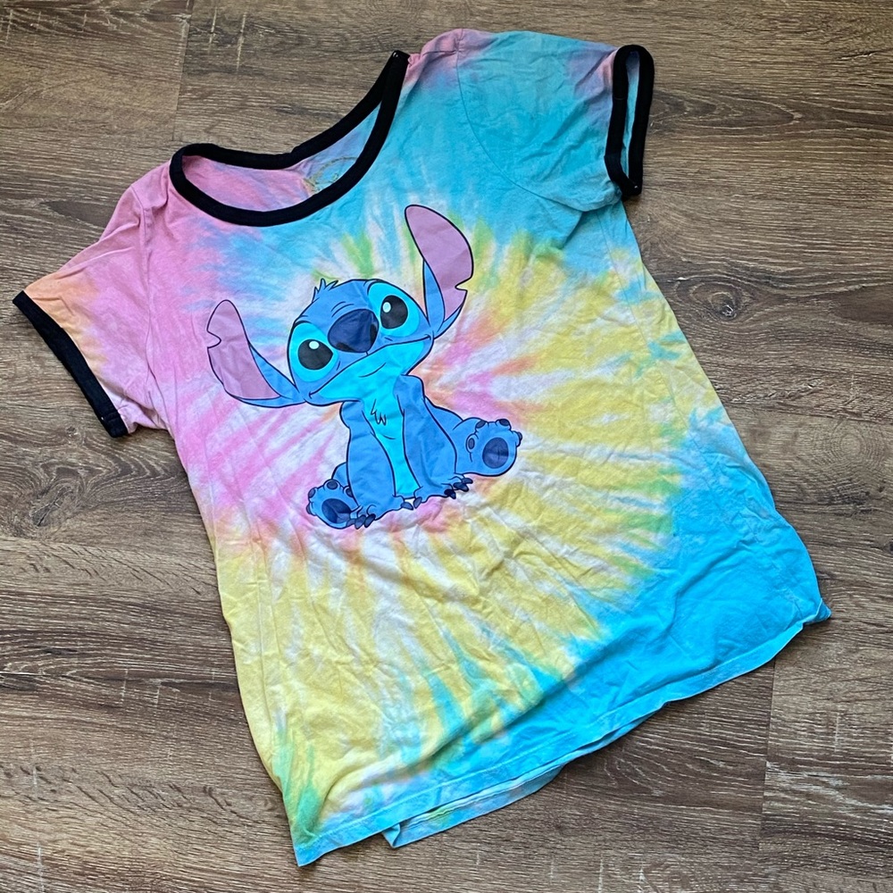 Tie Die Lilo and Stitch